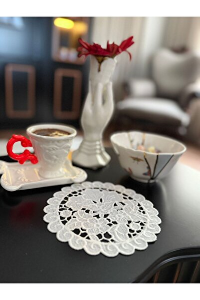 NC Home Design بيري - مناديل بنية اللون 2 قطعة