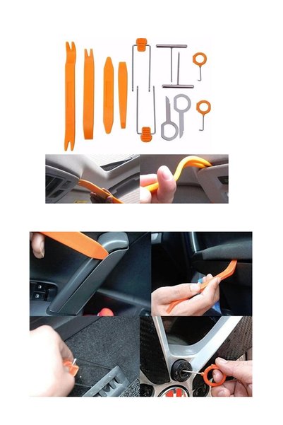 Generic Brand Jfind Trim Turncu Auto Dashboard Door Disassembly Installation Upholstery Tool Set of 12