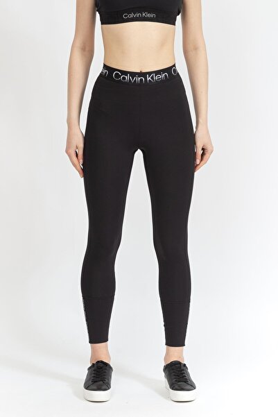Calvin Klein Siyah Kadın Tayt 00gwf2l605 Wo - Legging (7/8)