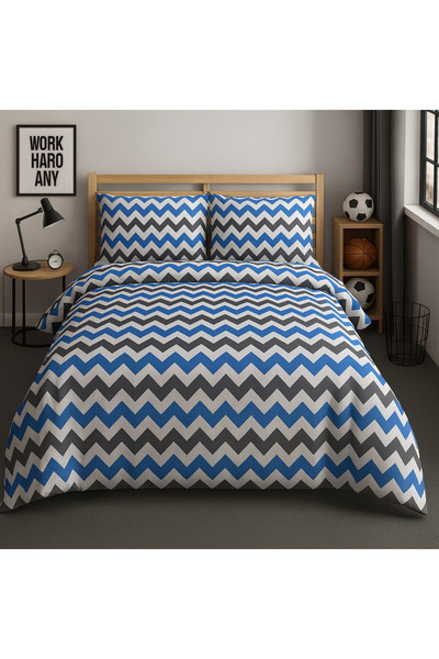 Loova Σετ παπλωματοθήκης   Διπλό " Θήκη παπλώματος + Σεντόνι με λάστιχο + Θήκ...