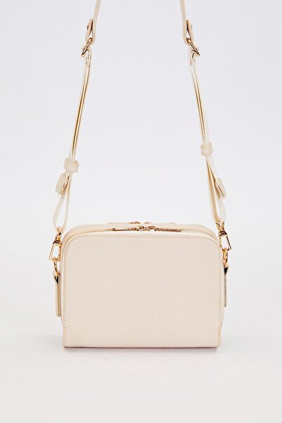 Levidor Τσάντα ώμου με διπλό φερμουάρ, ρυθμιζόμενη