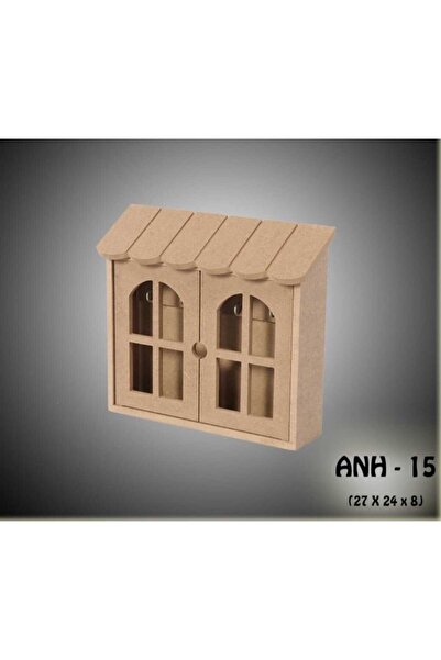 SEKAY AHŞAP سلسلة مفاتيح خشبية قابلة للطلاء مع غطاءين للزينة