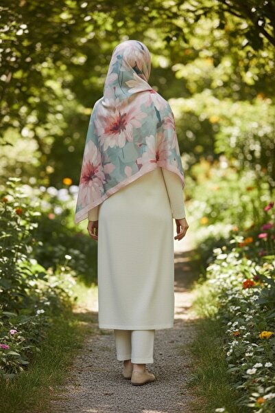 Onur Shawl - New Trend Colors Watercolor Pattern Fashion Soft Shawl Seasonal Fabric Quality Store