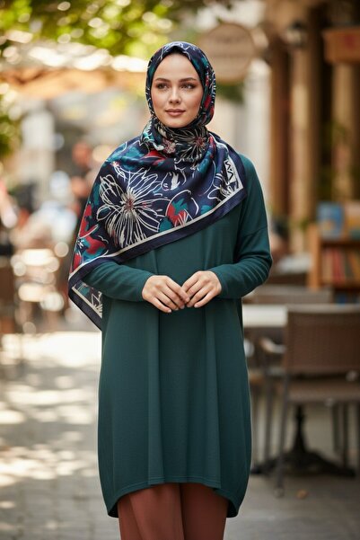 Onur Шаль - Жіноча шаль з квітковим візерунком, м'яка, модна модель