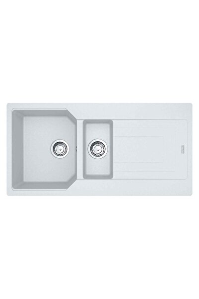 Franke Urban UBG 651-100 Granit Evye, 1,5 Hazne, Bianco, 100x50 cm