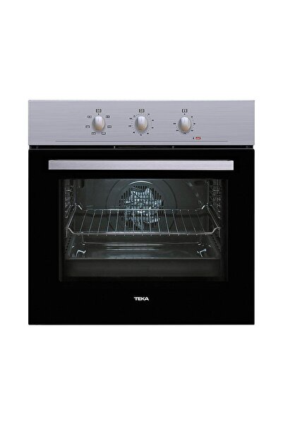 Teka Ankastre Set, HE 715 SS Inox Fırın, GBE 64002 Siyah Cam Ocak, DF 60 Inox Davlumbaz