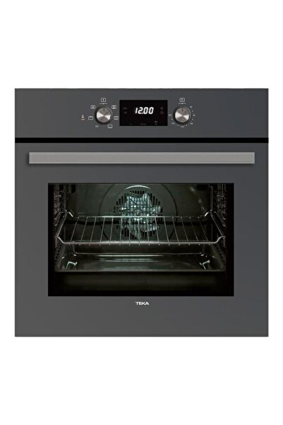 Teka HAK 625 ST Ankastre Fırın, Gri cam, 6 program, 65 LT