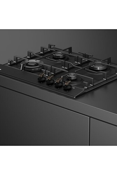 Teka GSC 64320 RBC AT Ankastre Ocak, Antrasit, Country, 60cm, 4 Göz, 1 Wok