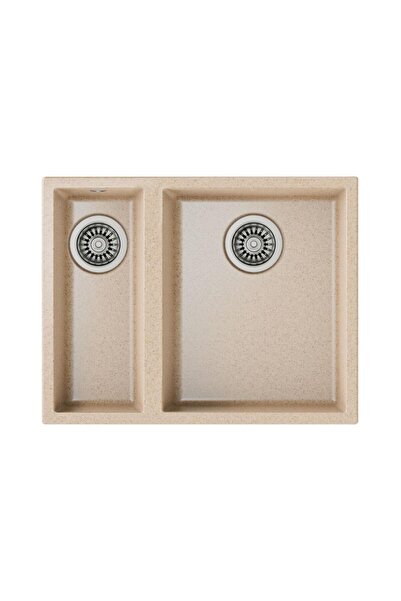 Teka SQUARE 560 TG AVENA BEIGE Granit Evye, Bej, 1,5 Hazne, Tezgahaltı, 40x32...