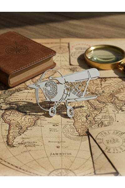 TUNA TAKI & AKSESUAR Uçak Broş. Çelik Broş. Uçak Rozet, Çelik Rozet. Pilot, H...