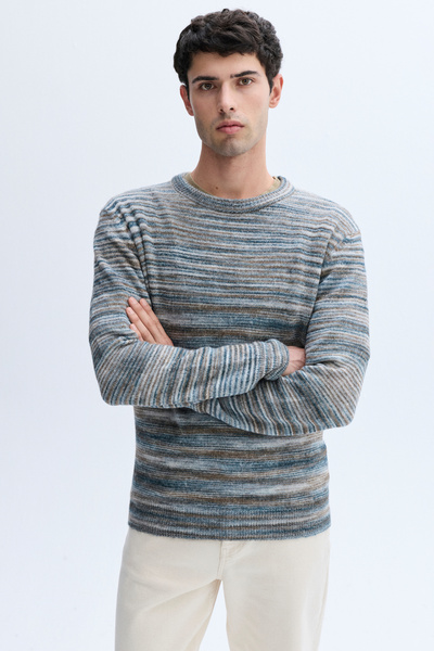 Mudo MELANJLI BİSİKLET YAKA KAZAK