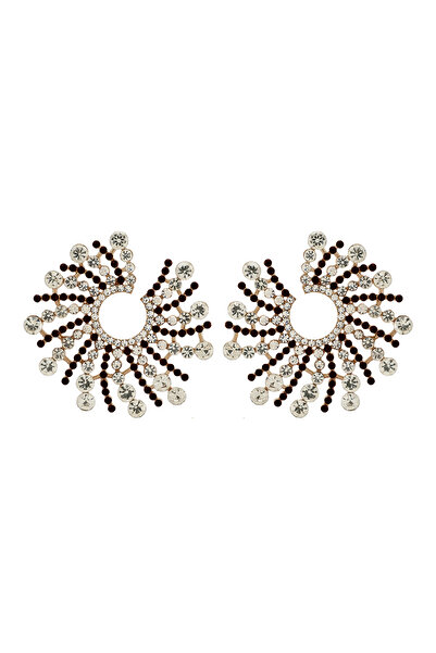 SIC MODA Elegant Earrings with Crystals, Sic Moda 6070