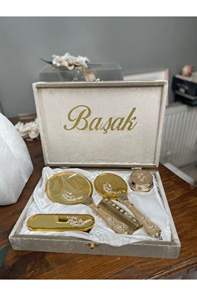 Benjamin Çeyiz Ayna Takım ve İsme Özel Kutu