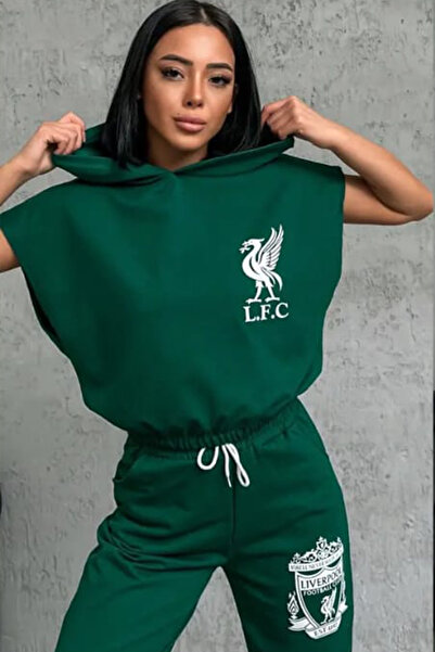 ESSFASIHON طقم علوي وسفلي مزدوج مع أربطة مطاطية عند المعصم