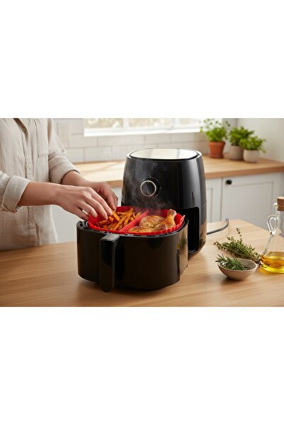 Pai Airfryer Compatible Silicone Cooking Container – Non-Stick, Heat Resistant