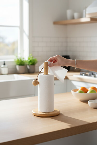 zezedesing Bamboo Upright Napkin Holder