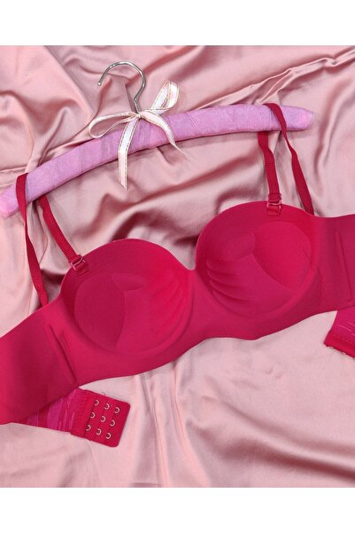 Love Angels Laser Cut Seamless Bra, Padded No Trace Wire Free Striped Bra