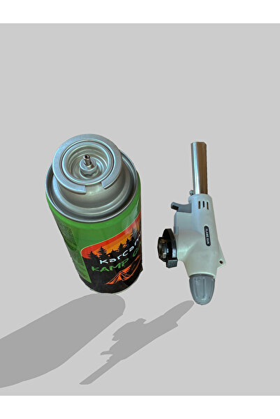 Tezel Ticaret Çakmaklı Kartuş Pürmüz Seti Gas Torch