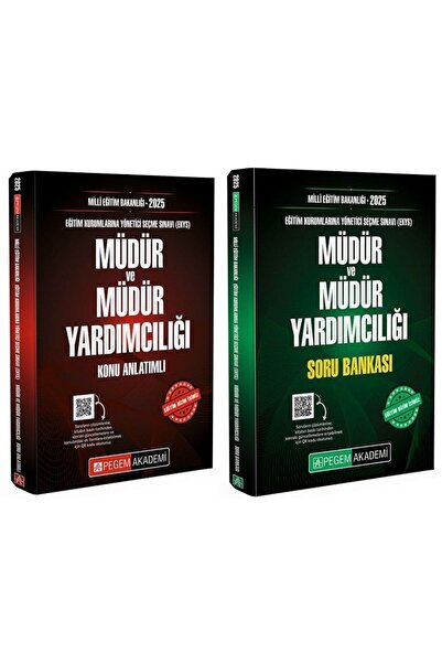 Pegem Akademi Yayıncılık Pegem 2025 MEB EKYS Müdür ve Yardımcılığı Konu + Sor...