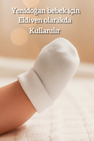 baby socks 5 Çift Kutulu Ayıcık Aksesuarlı Erkek Bebek Çorabı