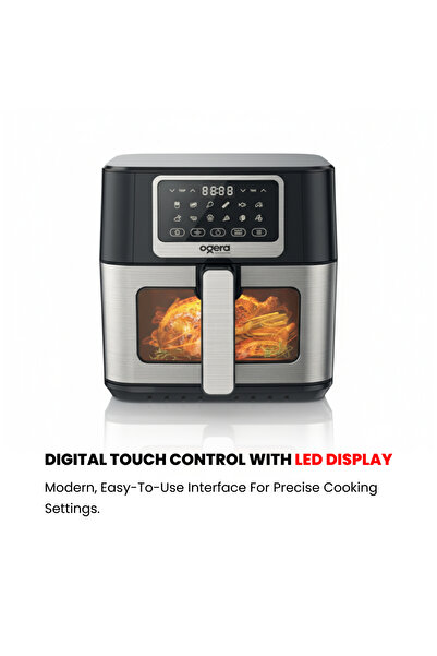 Ogera 7.6L Digital Air Fryer – Extra-Large Capacity 1600W