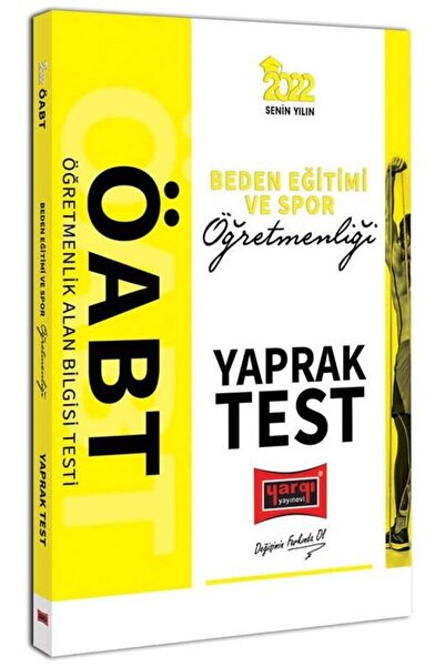 Yargı Yayınları SÜPER FİYAT - Yargı 2022 ÖABT Beden Eğitimi Öğretmenliği Yapr...