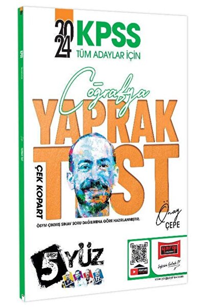 Yargı Yayınları SÜPER FİYAT - Yargı 2024 KPSS Coğrafya 5Yüz Yaprak Test Çek K...