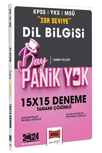Yargı Yayınları SÜPER FİYAT - Yargı 2024 KPSS YKS MSÜ Dil Bilgisi Zor Seviye ...