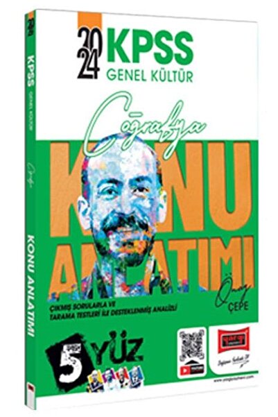 Yargı Yayınları SÜPER FİYAT - Yargı 2024 KPSS Coğrafya 5Yüz Konu Anlatımı - Ö...