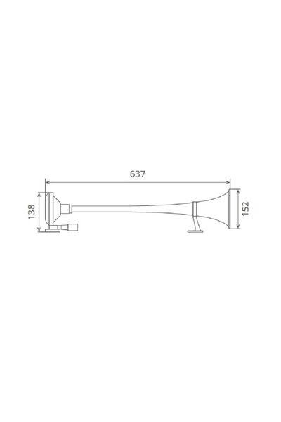 Seger 82MH 24V Marin Gemi Korna Tekne Yat Tır Kamyon Otobüs vs... Ean-8698520201377