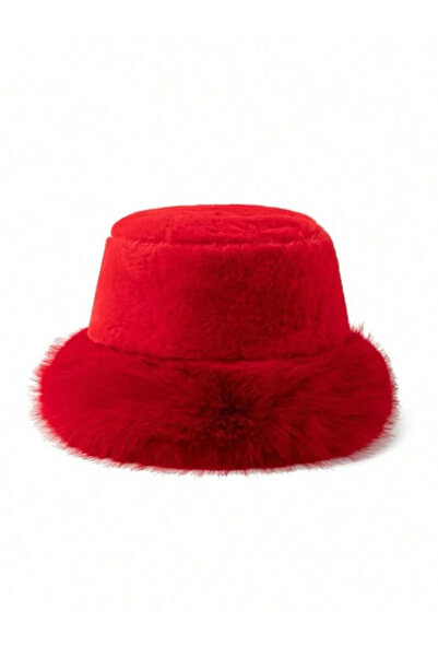 BALIENTE Red Plush Soft Heart - Women's Hat