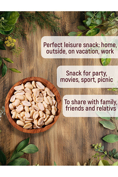 golden gift Premium Roasted Peanuts Healthy Snack 300g (3x100g)