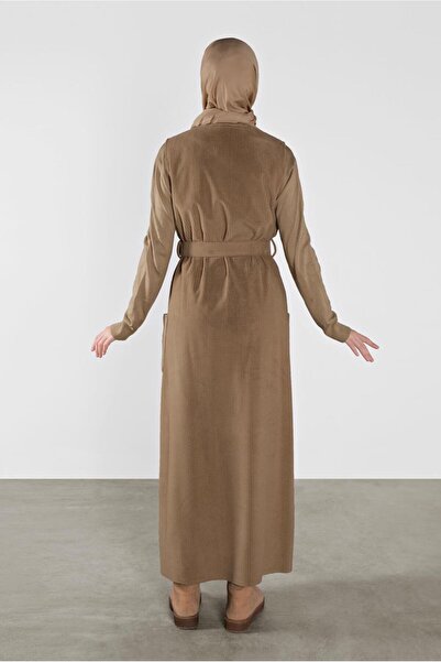 Alvina ÖNDEN DÜĞMELİ KADİFE JİLE 41146