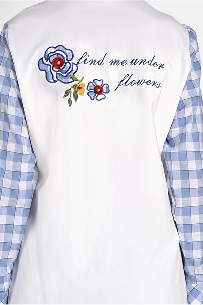 Alvina Туніка з обробкою на спинці в клітинку 4308