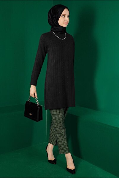 Alvina Self-Patterned Knitwear Tunic 43181