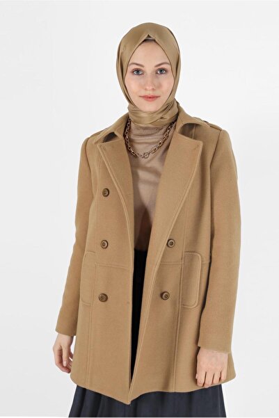 Alvina Пальто з кишенями та ґудзиками 90243