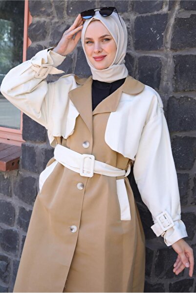 TRENDTESETTÜR ΓΥΝΑΙΚΕΙΟ ΚΑΦΕ (ΚΑΜΕΛ) ΔΙΧΡΩΜΙΚΟ ΚΟΡΥΦΑΙΟ ΚΟΡΥΦΑΙΟ ΚΟΡΥΦΑΙΟ T 90080