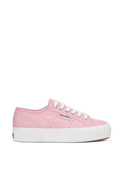 Superga 2740 Platform Lame Kadın Pembe Sneaker