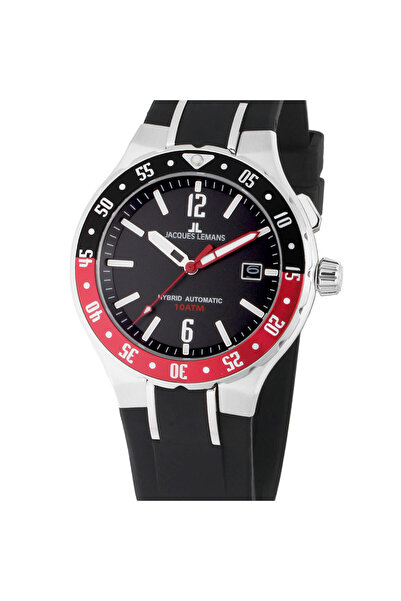 Jacques Lemans Ανδρικό ρολόι Jacques Lemans 1-2109A, Quartz, 42mm, 10ATM