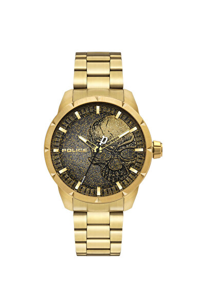 Police Ανδρικό ρολόι Police PL15715JSG.02AM, Quartz, 46mm, 3ATM