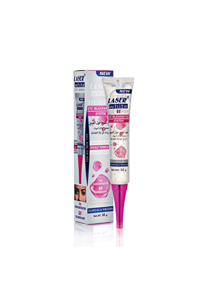 LASER WHITE ليزر وايت سيروم تفتيح حول العينين 30 جرام