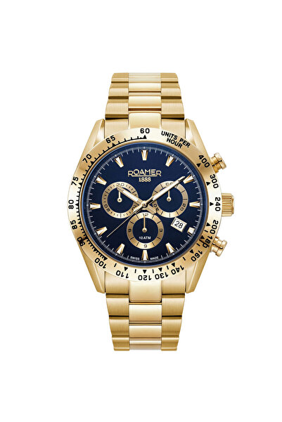 Roamer Mens Watch 850837 48 45 20, Quartz, 42mm, 10ATM