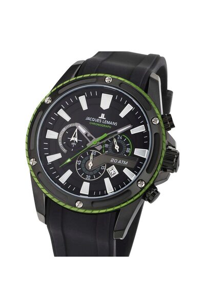 Jacques Lemans Ανδρικό Ρολόι 1-2141C, Quartz, 48mm, 20ATM