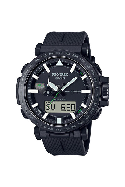 Casio Ανδρικό ρολόι Casio PRW-6621Y-1ER, Quartz, 52mm, 10ATM