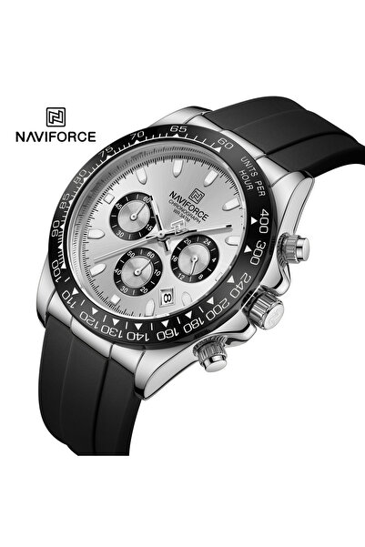 Naviforce ساعة كرونوغراف رياضية للرجال