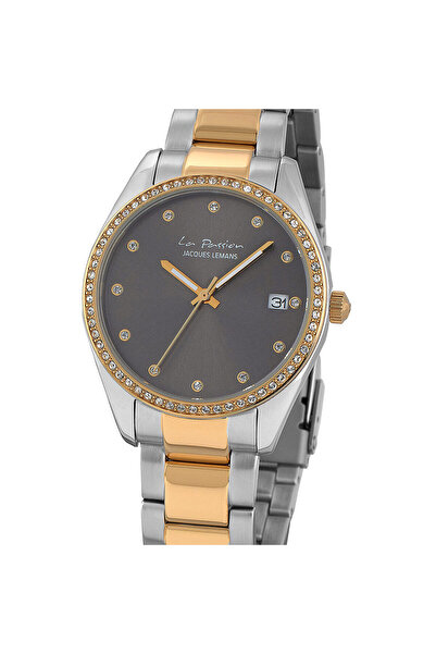 Jacques Lemans Ceas de damă Jacquas Lemans LP-133G, cuarț, 35mm, 10ATM