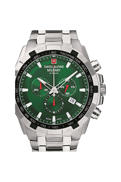 Swiss Alpine Military Ανδρικό ρολόι Swiss Military 7043.9134, Quartz, 47mm, 1...