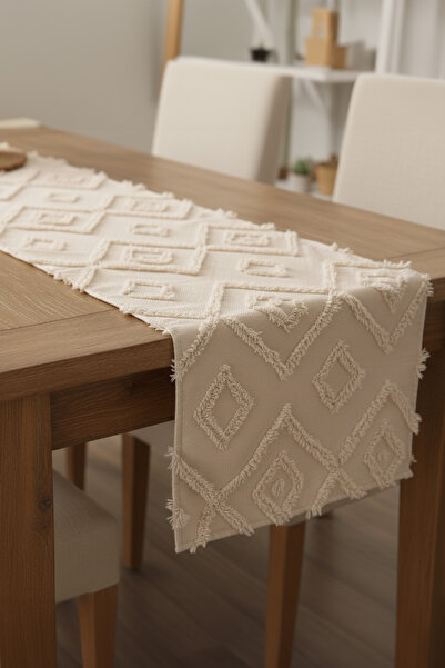 Markaev Bohemian Tassel Detailed Runner 40X140