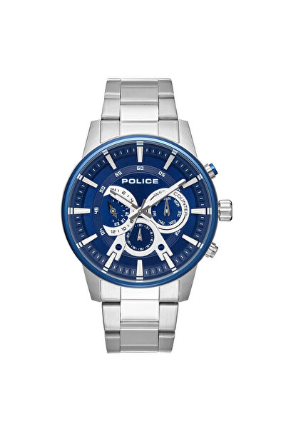Police Ceas bărbătesc PL15523JSTBL.03M, cuarț, 48mm, 5ATM