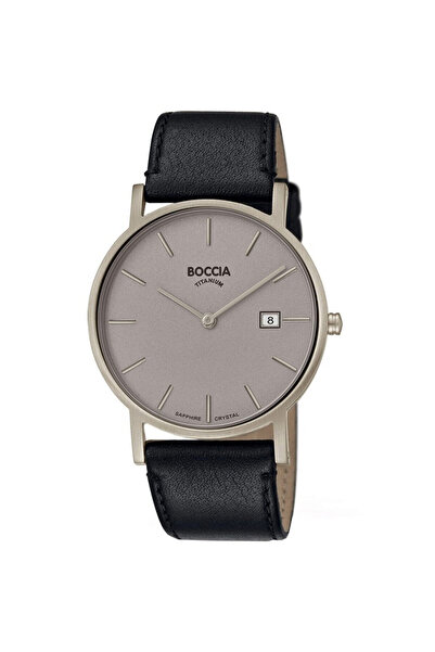 Boccia Ανδρικό ρολόι Boccia 3637-01, Quartz, 37mm, 5ATM